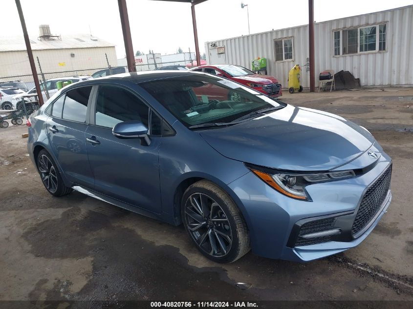 2021 Toyota Corolla Se VIN: 5YFS4MCE2MP062698 Lot: 40820756