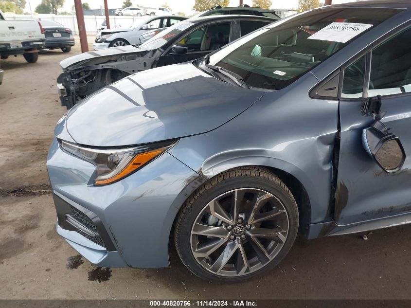 2021 Toyota Corolla Se VIN: 5YFS4MCE2MP062698 Lot: 40820756