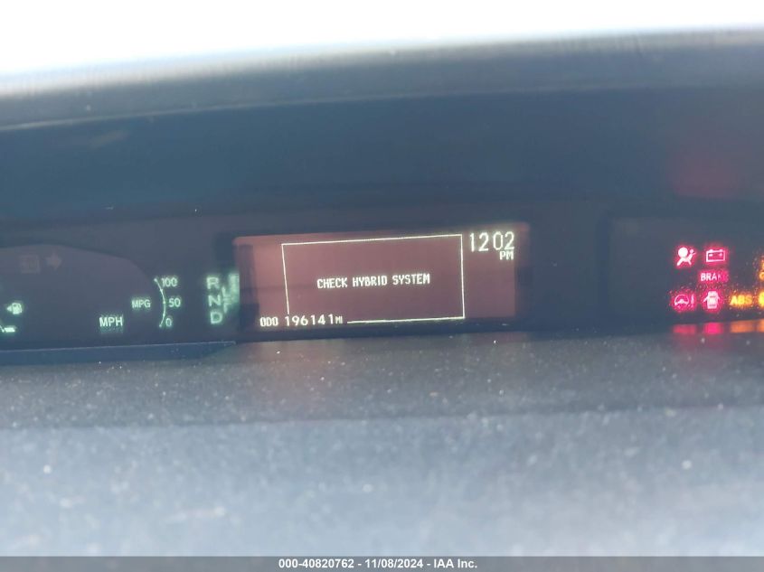 2010 TOYOTA PRIUS VIN: JTDKN3DU6A0129497