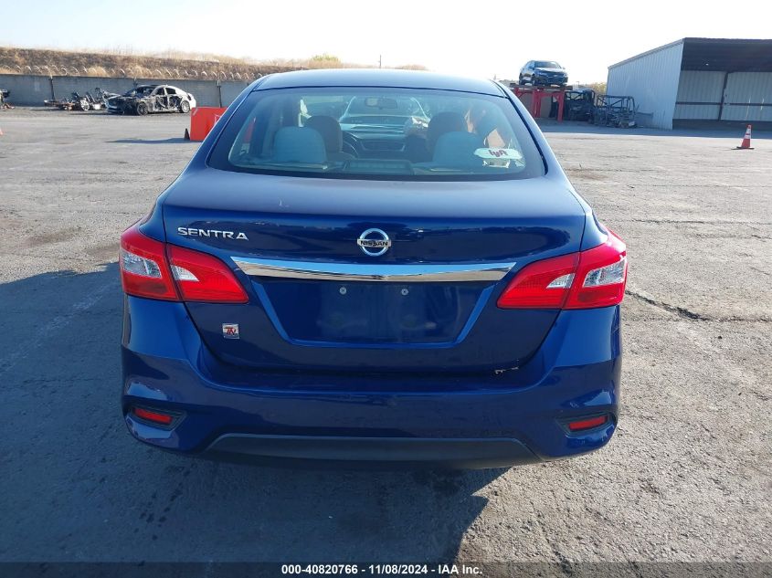 2017 Nissan Sentra S VIN: 3N1AB7AP7HY233137 Lot: 40820766