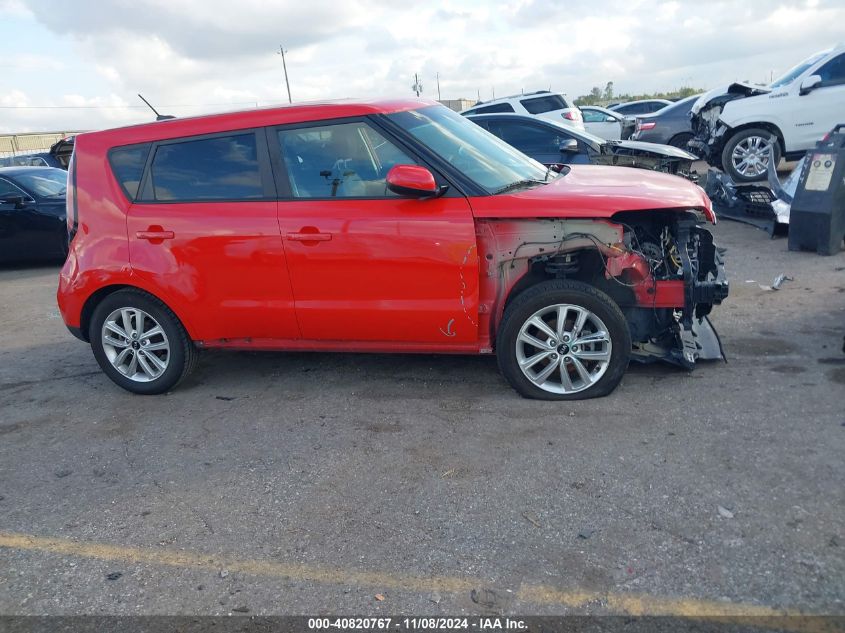 2019 Kia Soul + VIN: KNDJP3A5XK7677899 Lot: 40820767