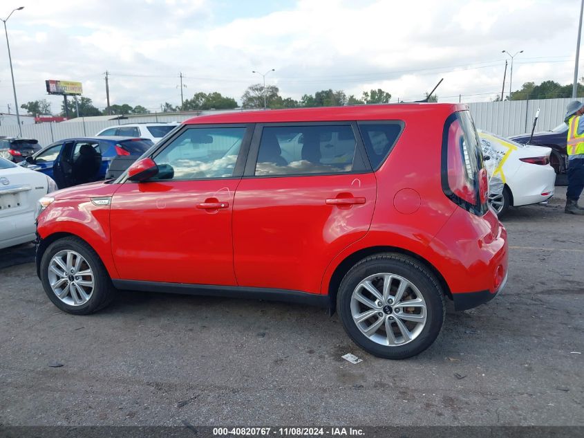 2019 Kia Soul + VIN: KNDJP3A5XK7677899 Lot: 40820767