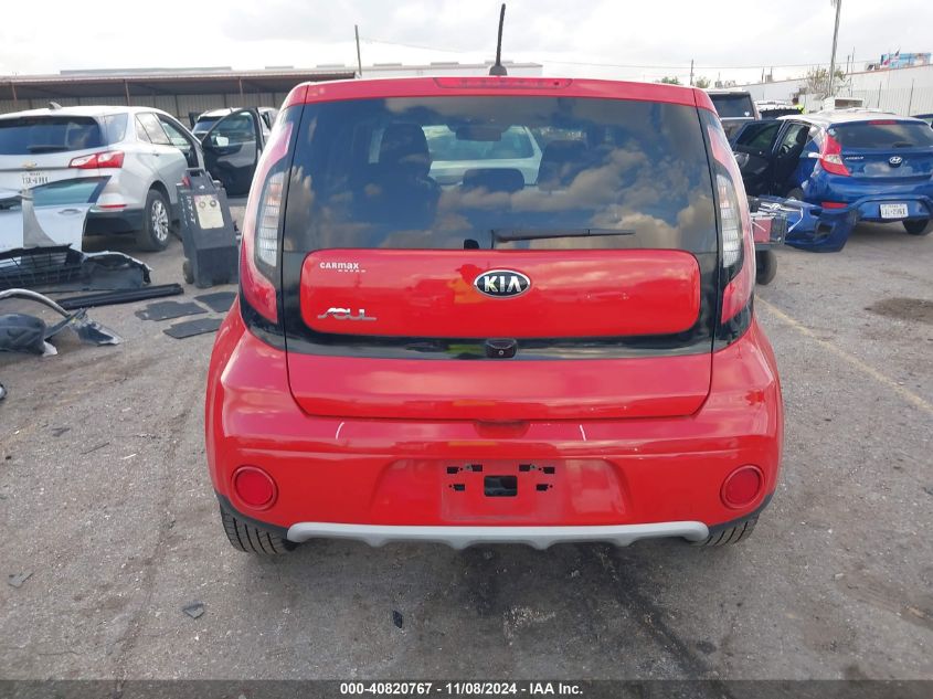 2019 Kia Soul + VIN: KNDJP3A5XK7677899 Lot: 40820767