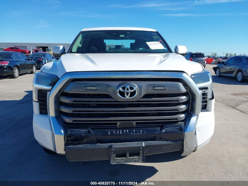 2024 Toyota Tundra Crewmax Limited VIN: 5TFJA5DB3RX165944 Lot: 40820770