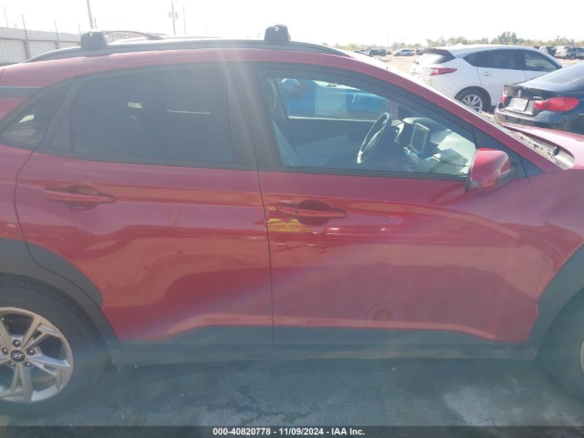 2022 Hyundai Kona Sel VIN: KM8K62AB7NU816640 Lot: 40820778