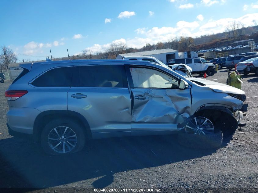 2018 Toyota Highlander Xle VIN: 5TDJGRFH0JS041194 Lot: 40820780