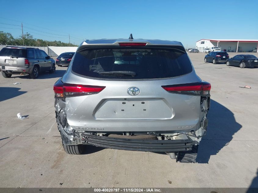 2022 Toyota Highlander Le VIN: 5TDBZRBH8NS579524 Lot: 40820797