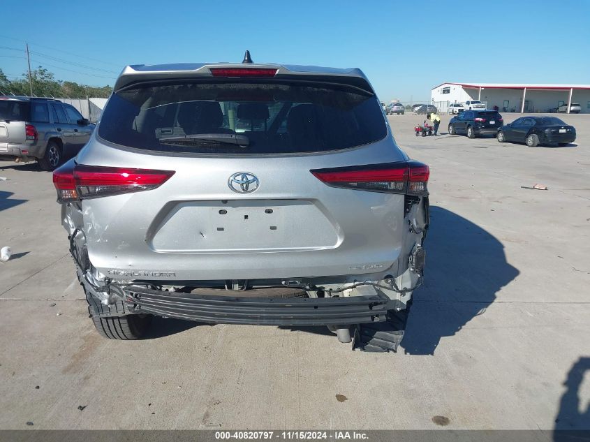 2022 Toyota Highlander Le VIN: 5TDBZRBH8NS579524 Lot: 40820797