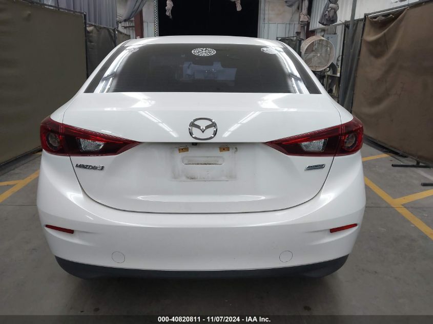 2016 Mazda Mazda3 I Sport VIN: JM1BM1T73G1289455 Lot: 40820811