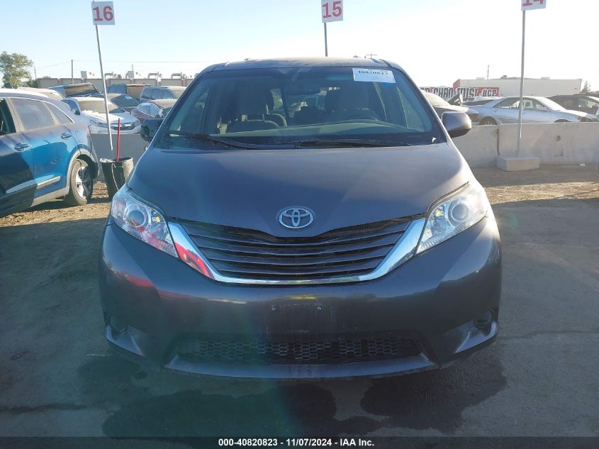 2015 Toyota Sienna Le 8 Passenger VIN: 5TDKK3DC2FS609783 Lot: 40820823