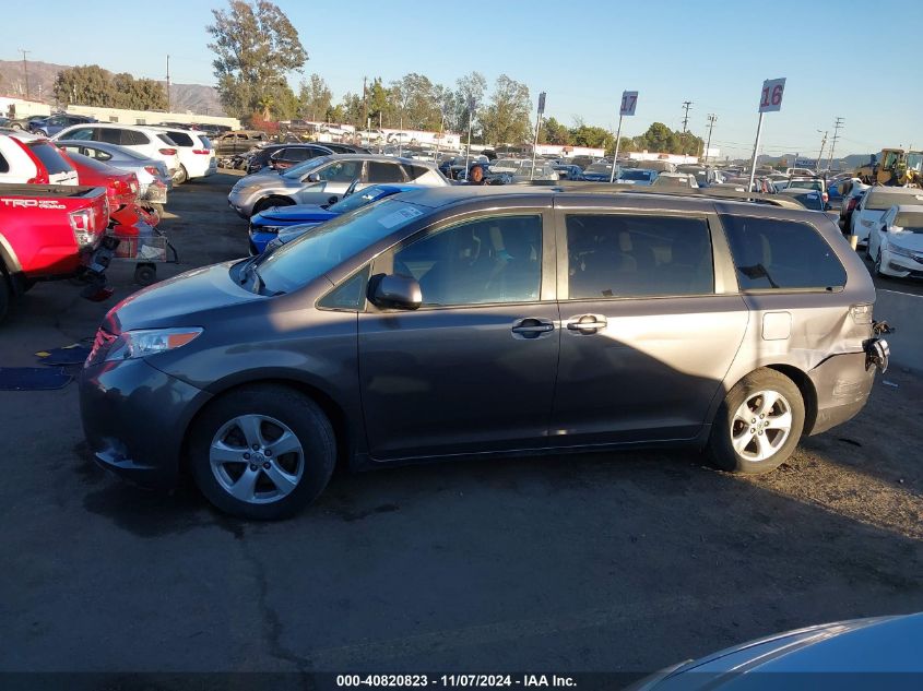 2015 Toyota Sienna Le 8 Passenger VIN: 5TDKK3DC2FS609783 Lot: 40820823