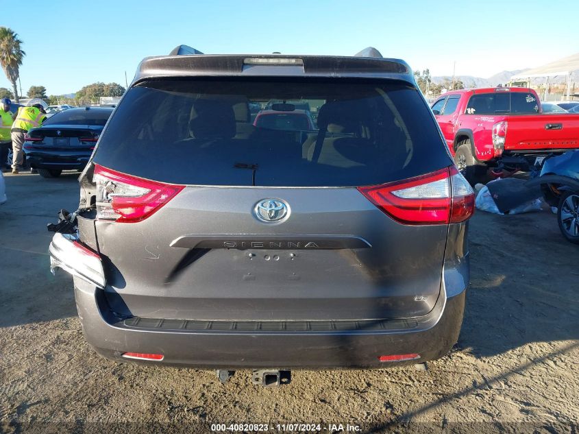 2015 Toyota Sienna Le 8 Passenger VIN: 5TDKK3DC2FS609783 Lot: 40820823