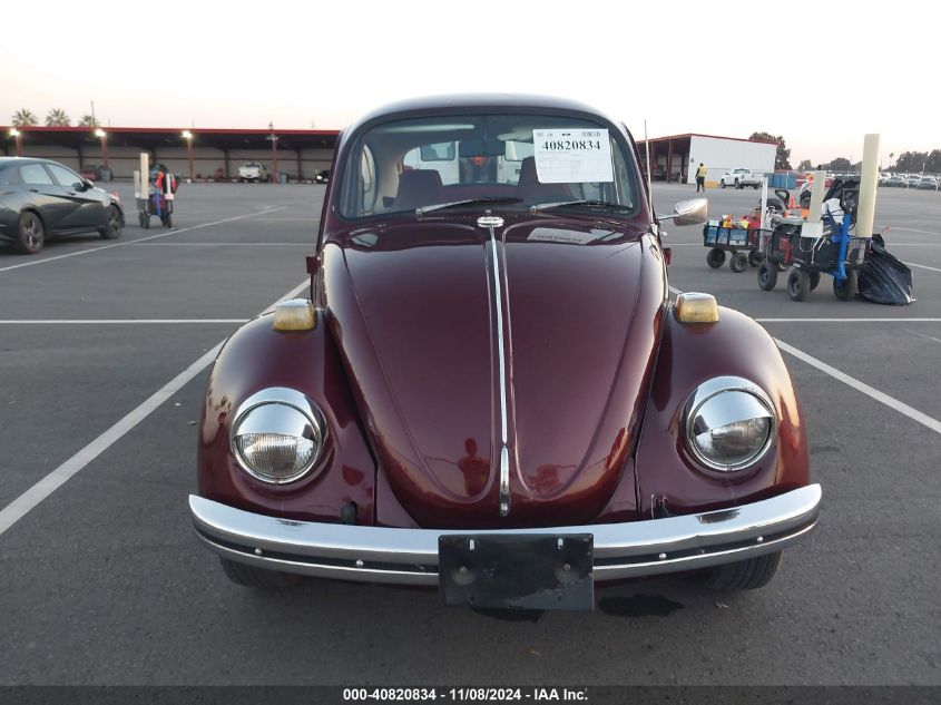 1972 Vw Beetle VIN: 00000000022403889 Lot: 40820834