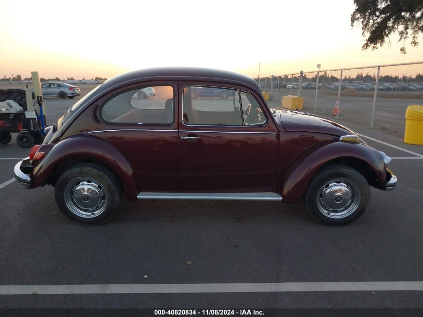 1972 Vw Beetle VIN: 00000000022403889 Lot: 40820834