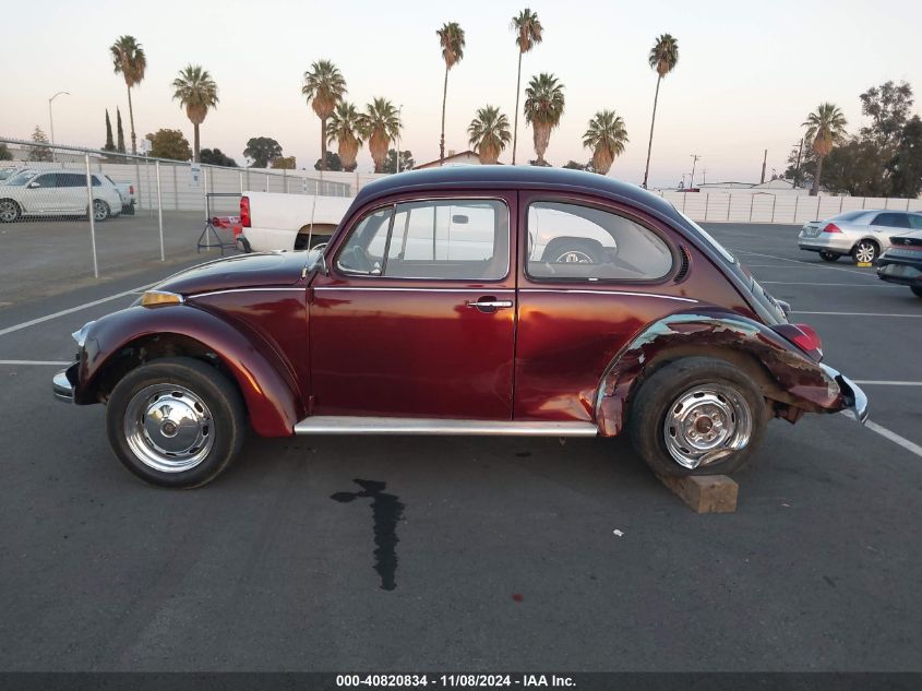 1972 Vw Beetle VIN: 00000000022403889 Lot: 40820834