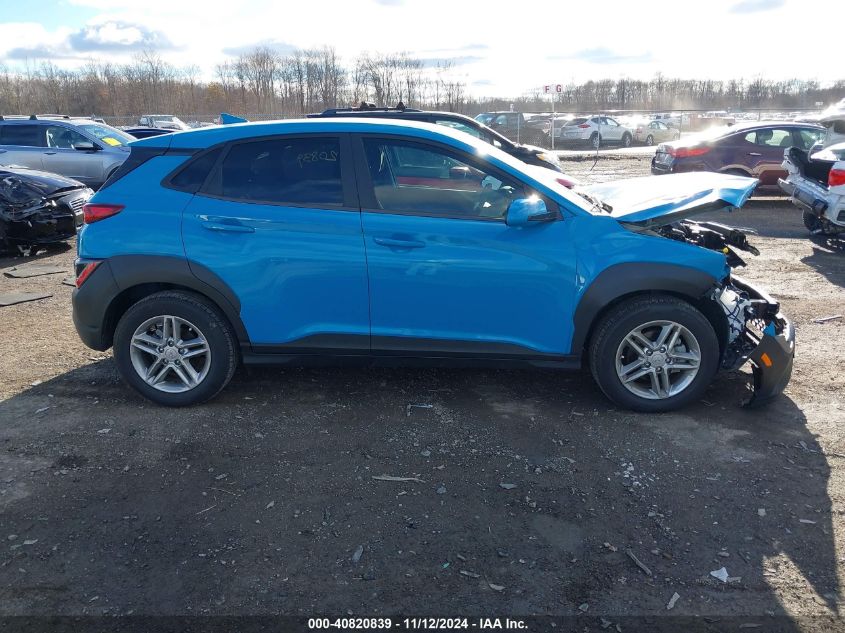 2022 Hyundai Kona Se VIN: KM8K22AB3NU873400 Lot: 40820839