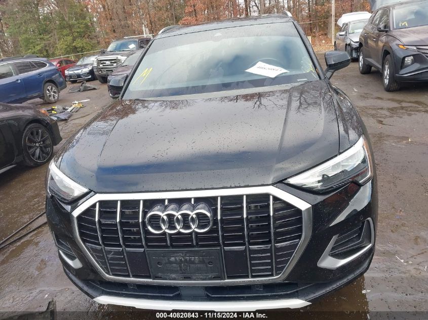 2022 Audi Q3 Premium 40 Tfsi Quattro Tiptronic VIN: WA1AUCF39N1039256 Lot: 40820843