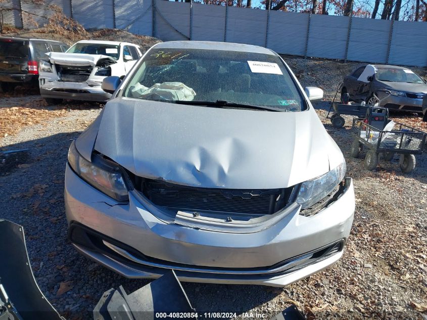 2015 Honda Civic Lx VIN: 2HGFB2F58FH562611 Lot: 40820854