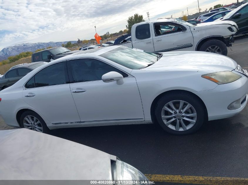 2012 Lexus Es 350 VIN: JTHBK1EGXC2475984 Lot: 40820860