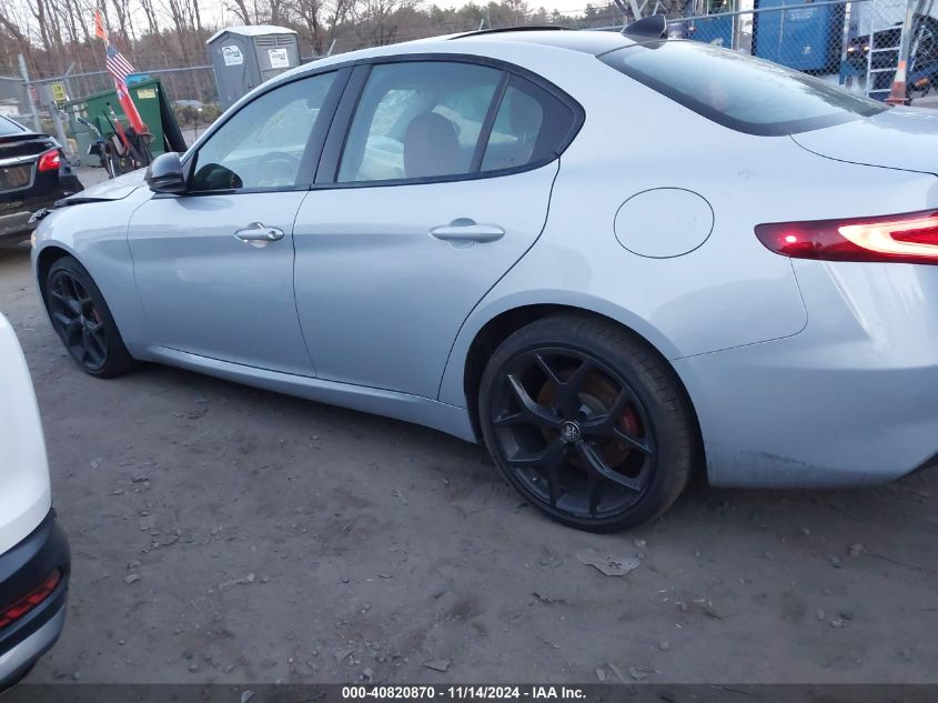 2020 Alfa Romeo Giulia Ti Awd VIN: ZARFANBN7L7636767 Lot: 40820870