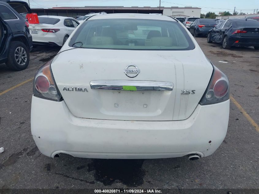 2010 Nissan Altima 2.5 S VIN: 1N4AL2AP3AN518567 Lot: 40820871