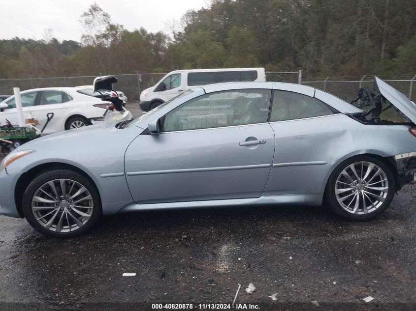 2011 Infiniti G37 VIN: JN1TV6FE8BM953493 Lot: 40820878