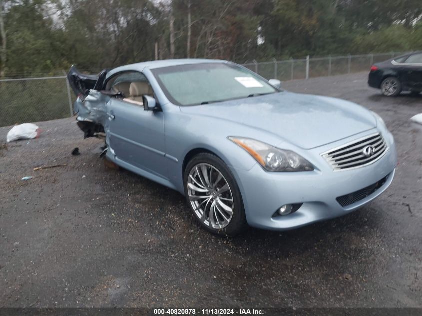 2011 Infiniti G37 VIN: JN1TV6FE8BM953493 Lot: 40820878