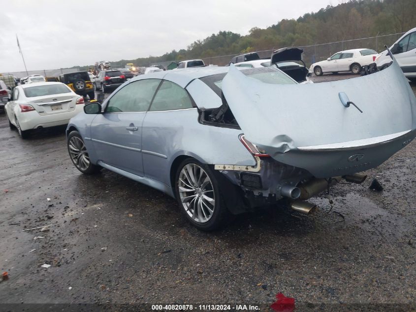 2011 Infiniti G37 VIN: JN1TV6FE8BM953493 Lot: 40820878