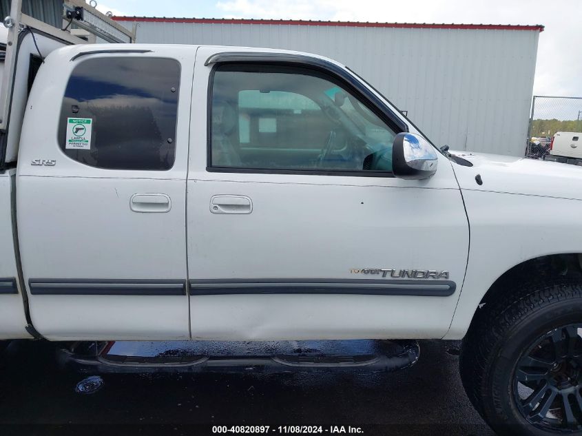 2002 Toyota Tundra Sr5 V8 VIN: 5TBRT34112S287280 Lot: 40820897