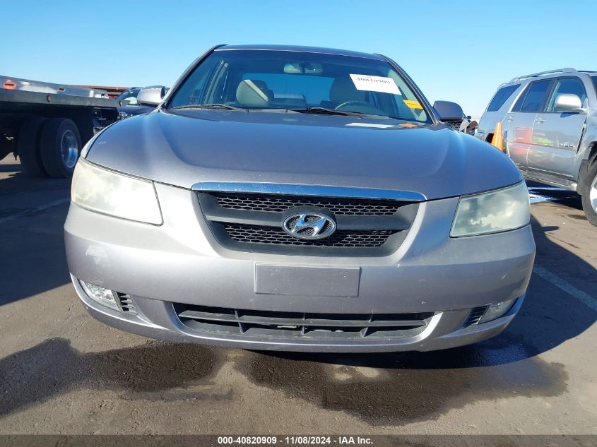 2006 Hyundai Sonata Gls V6/Lx V6 VIN: 5NPEU46F46H044222 Lot: 40820909