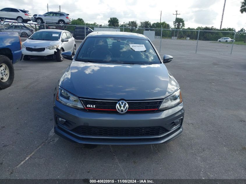 2017 Volkswagen Jetta Gli VIN: 3VW4T7AJ7HM348196 Lot: 40820915