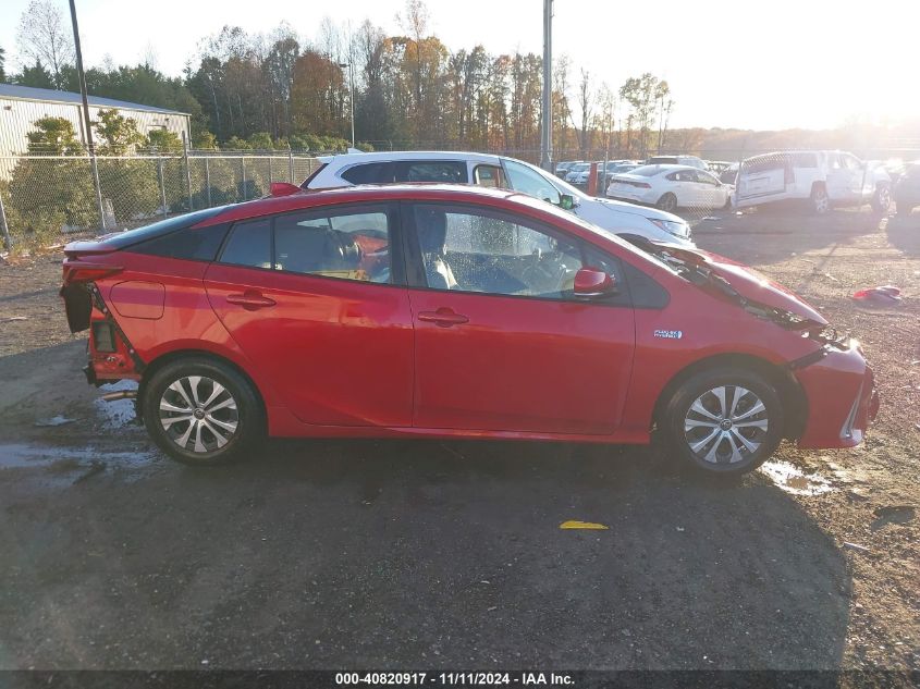 2021 TOYOTA PRIUS PRIME XLE - JTDKAMFP7M3177618