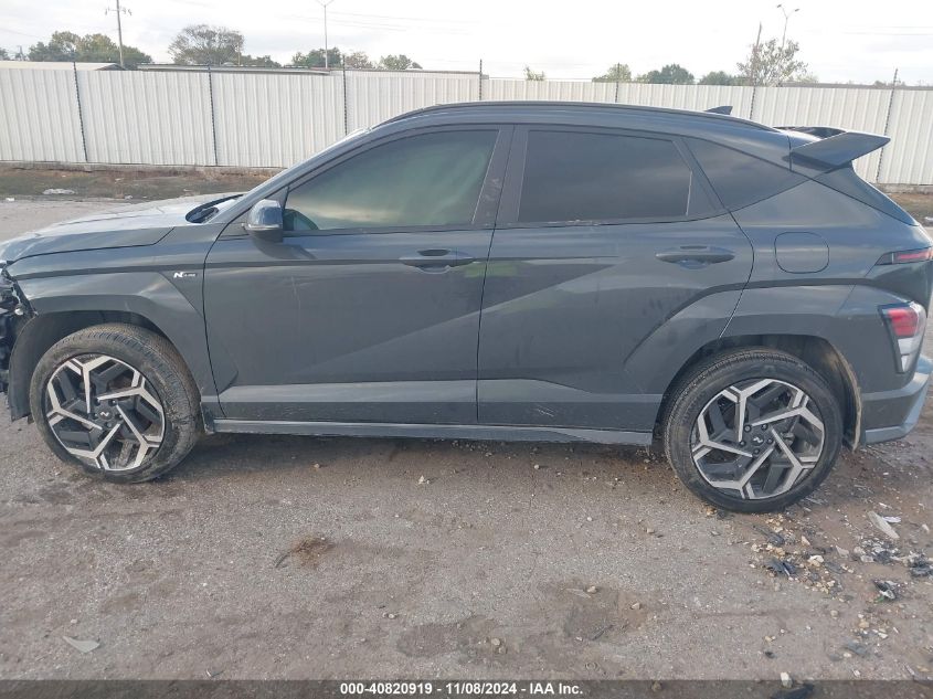 2024 Hyundai Kona N Line VIN: KM8HACA33RU027804 Lot: 40820919