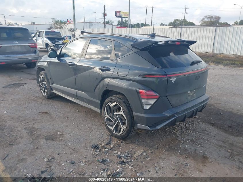 VIN KM8HACA33RU027804 2024 HYUNDAI KONA N LINE