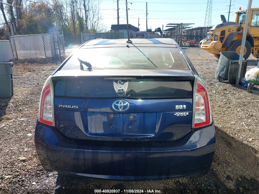 2013 Toyota Prius Three VIN: JTDKN3DU2D1694330 Lot: 40820937