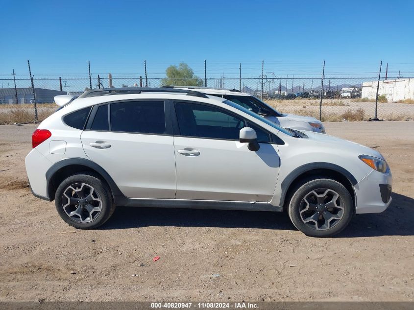 2014 Subaru Xv Crosstrek 2.0I Premium VIN: JF2GPACC7E8306323 Lot: 40820947