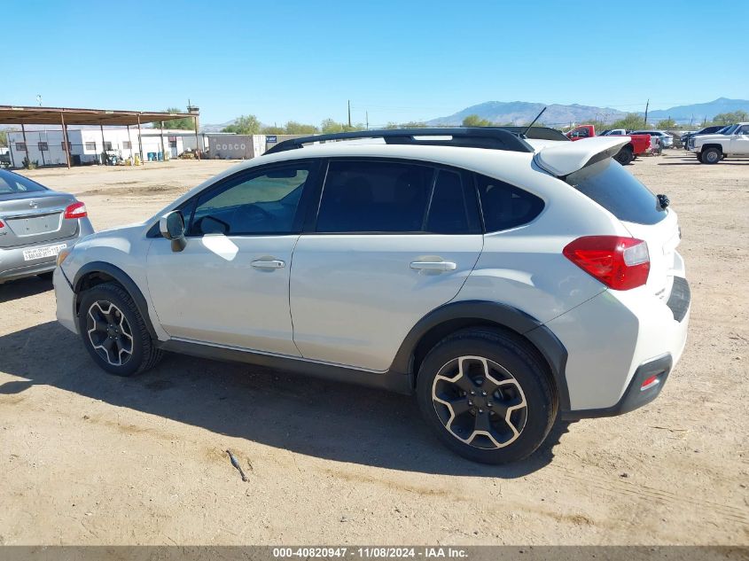 2014 Subaru Xv Crosstrek 2.0I Premium VIN: JF2GPACC7E8306323 Lot: 40820947