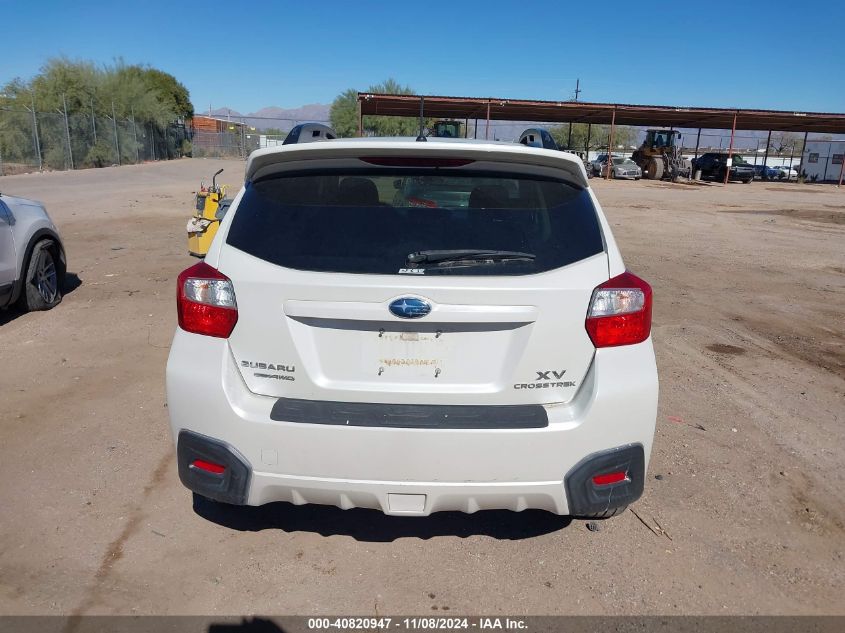 2014 Subaru Xv Crosstrek 2.0I Premium VIN: JF2GPACC7E8306323 Lot: 40820947