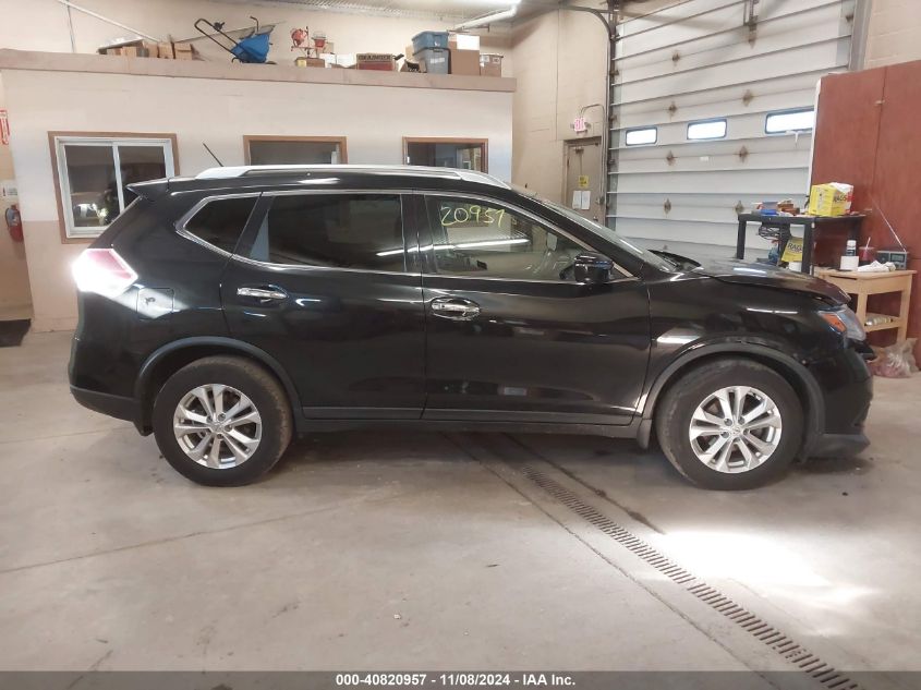 2016 Nissan Rogue Sv VIN: KNMAT2MV9GP684402 Lot: 40820957