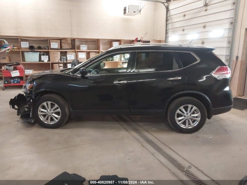 2016 Nissan Rogue Sv VIN: KNMAT2MV9GP684402 Lot: 40820957