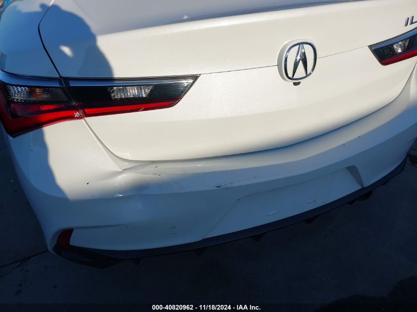 2020 Acura Ilx Premium Package/Technology Package VIN: 19UDE2F76LA012933 Lot: 40820962