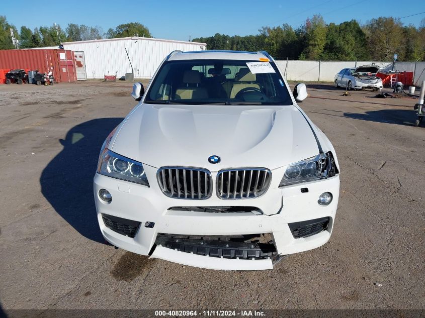 2013 BMW X3 xDrive28I VIN: 5UXWX9C56D0A23971 Lot: 40820964