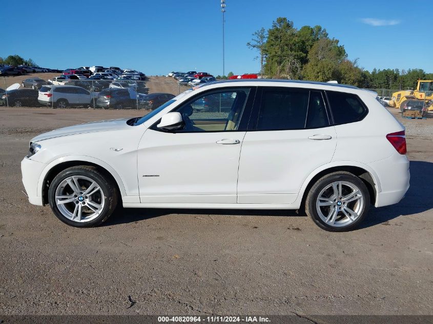 2013 BMW X3 xDrive28I VIN: 5UXWX9C56D0A23971 Lot: 40820964