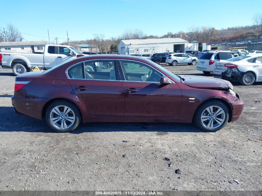 2010 BMW 528I xDrive VIN: WBANV1C54AC388688 Lot: 40820970