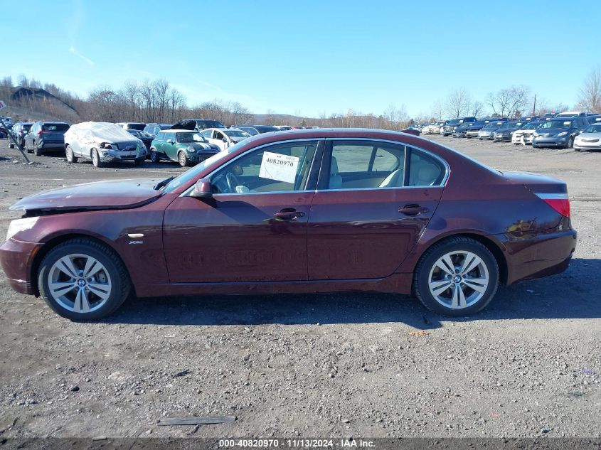 2010 BMW 528I xDrive VIN: WBANV1C54AC388688 Lot: 40820970