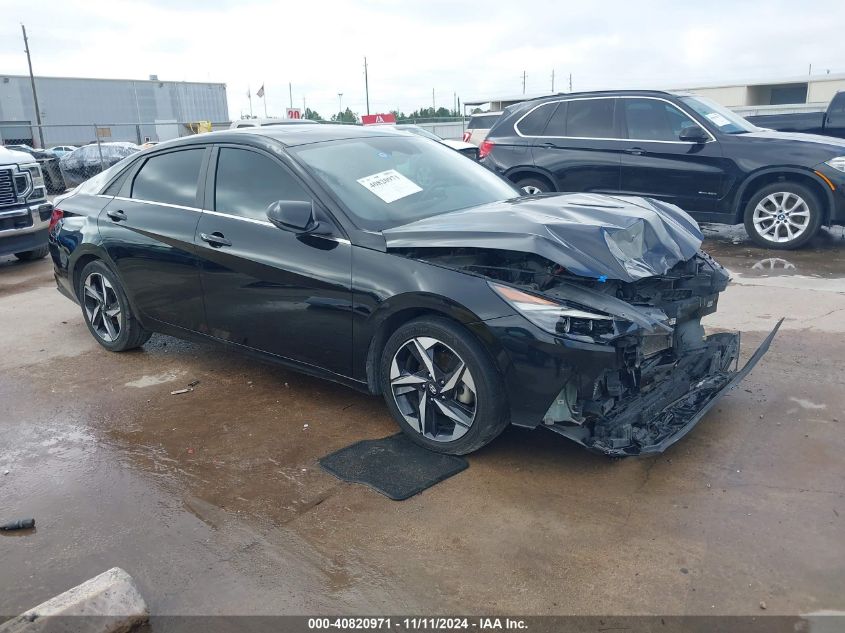 2021 Hyundai Elantra Limited VIN: KMHLP4AG2MU166204 Lot: 40820971