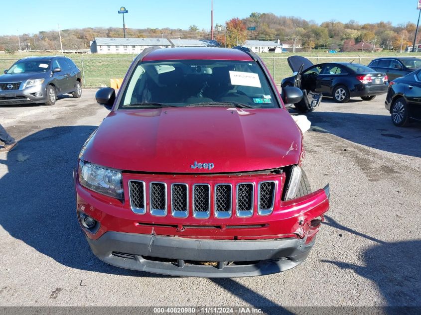 2014 Jeep Compass Sport VIN: 1C4NJDBB8ED825633 Lot: 40820980