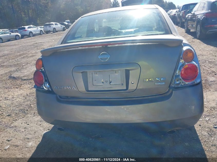 2003 Nissan Altima 3.5 Se VIN: 1N4BL11D83C137168 Lot: 40820981