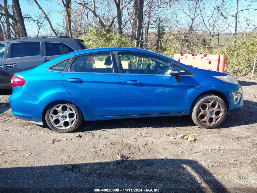 2013 Ford Fiesta Titanium VIN: 3FADP4CJ3DM130839 Lot: 40820988