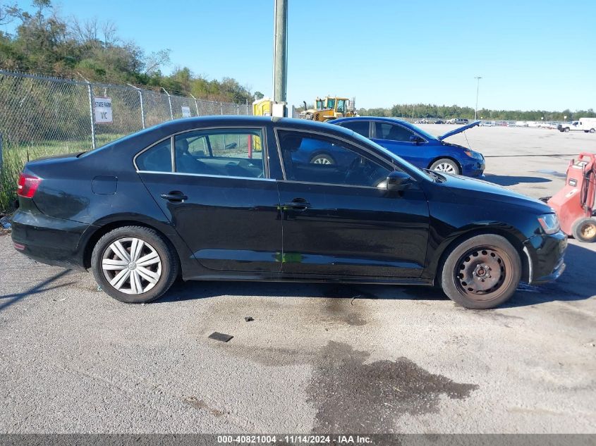 2017 Volkswagen Jetta 1.4T S VIN: 3VW2B7AJ9HM251978 Lot: 40821004